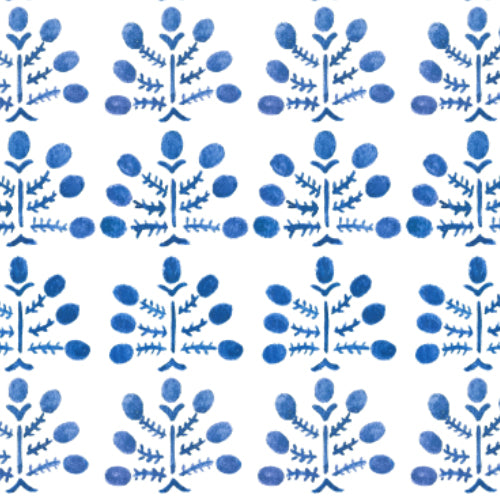 Phoebe Fabric in Ocean