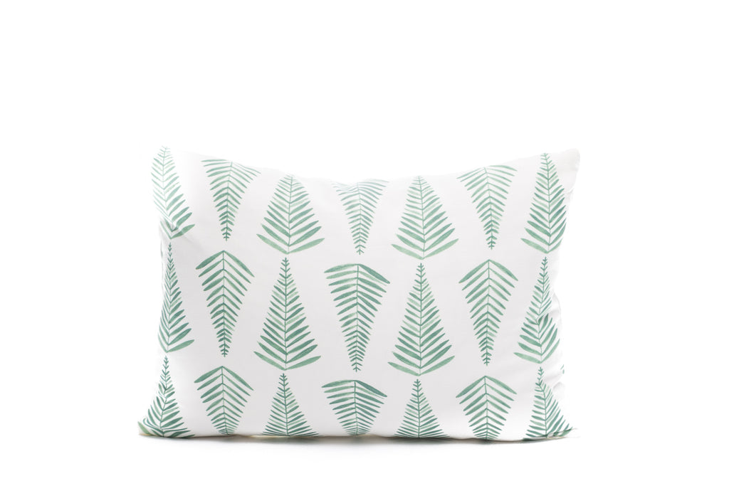 Ferns in Sage Green Pillows