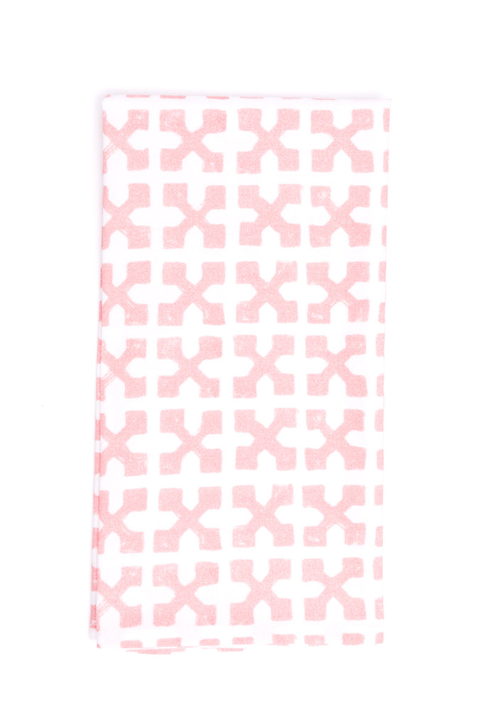 Jacks in Coral Dinner Napkins (set of 4)