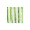 Green Stripes Cocktail Napkin