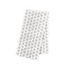 light gray clover dinner napkin