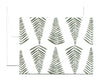 Note Cards - green (set of 16)