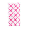 Crossed Branches in Pink Dinner Napkin